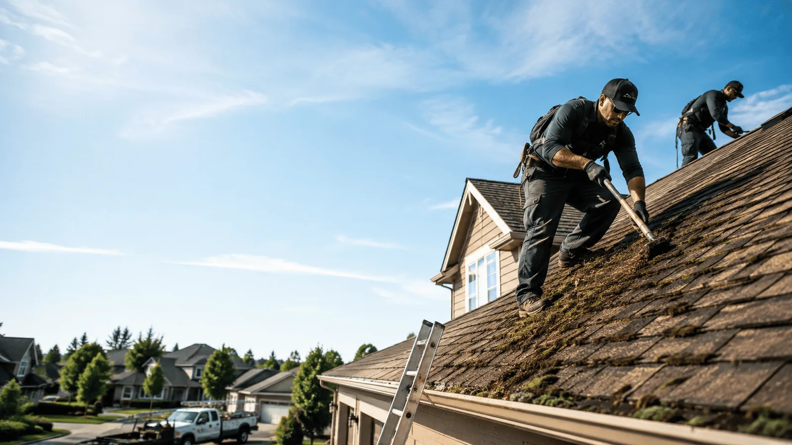 Roof Moss Removal in Little Hocking, OH near me